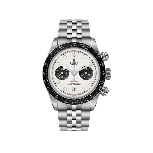 튜더 블랙 베이 크로노 41mm 오팔린 다이얼 튜더 판다 스틸