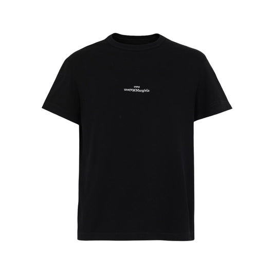메종 마르지엘라 디스토티드 로고 티셔츠(국내배송)(당일배송)(2COLOR)